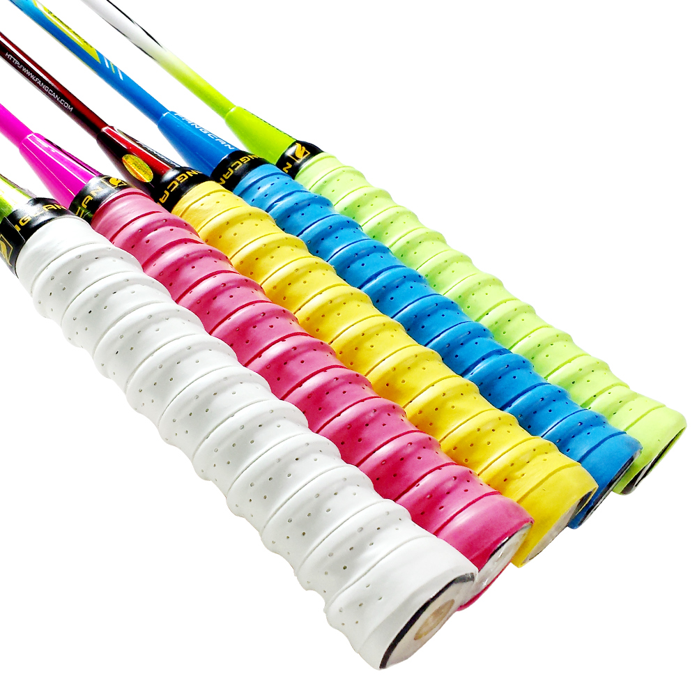 Badminton World - FANGCAN 3 個アンチスリップテニスオーバーグリップバドミントンスカッシュラケットグリップテープ PU オーバーグリップ Padel