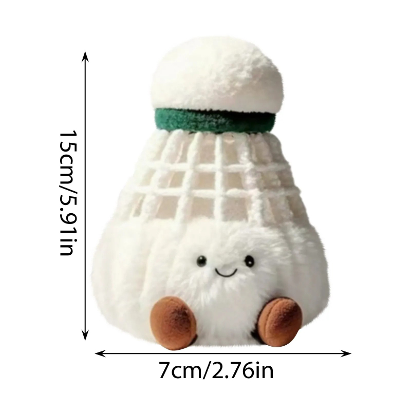 バドミントンぬいぐるみペンダントかわいいキーチェーンかわいい - Badminton Denmark のレビューと価格