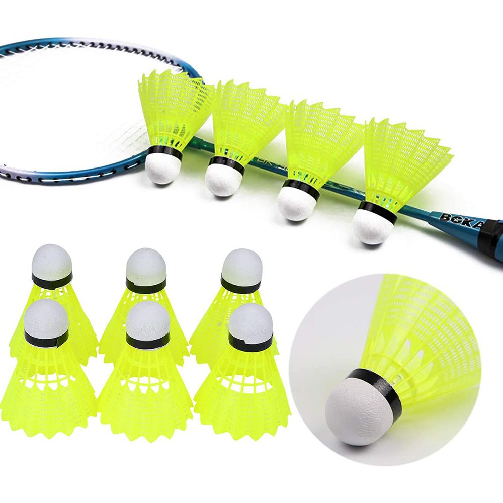 優れた安定性を備えたナイロンバドミントンシャトルコック、屋内 - Badminton Event のレビューと価格