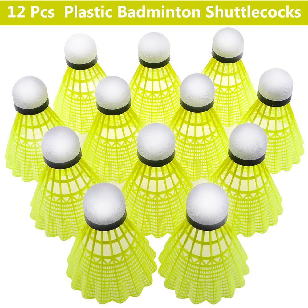 優れた安定性を備えたナイロンバドミントンシャトルコック、屋内 - Badminton Event のレビューと価格