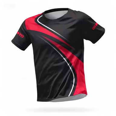 スポーツフィットネス半袖カジュアルOネックルーズTシャツ テ - Badminton Court のレビューと価格