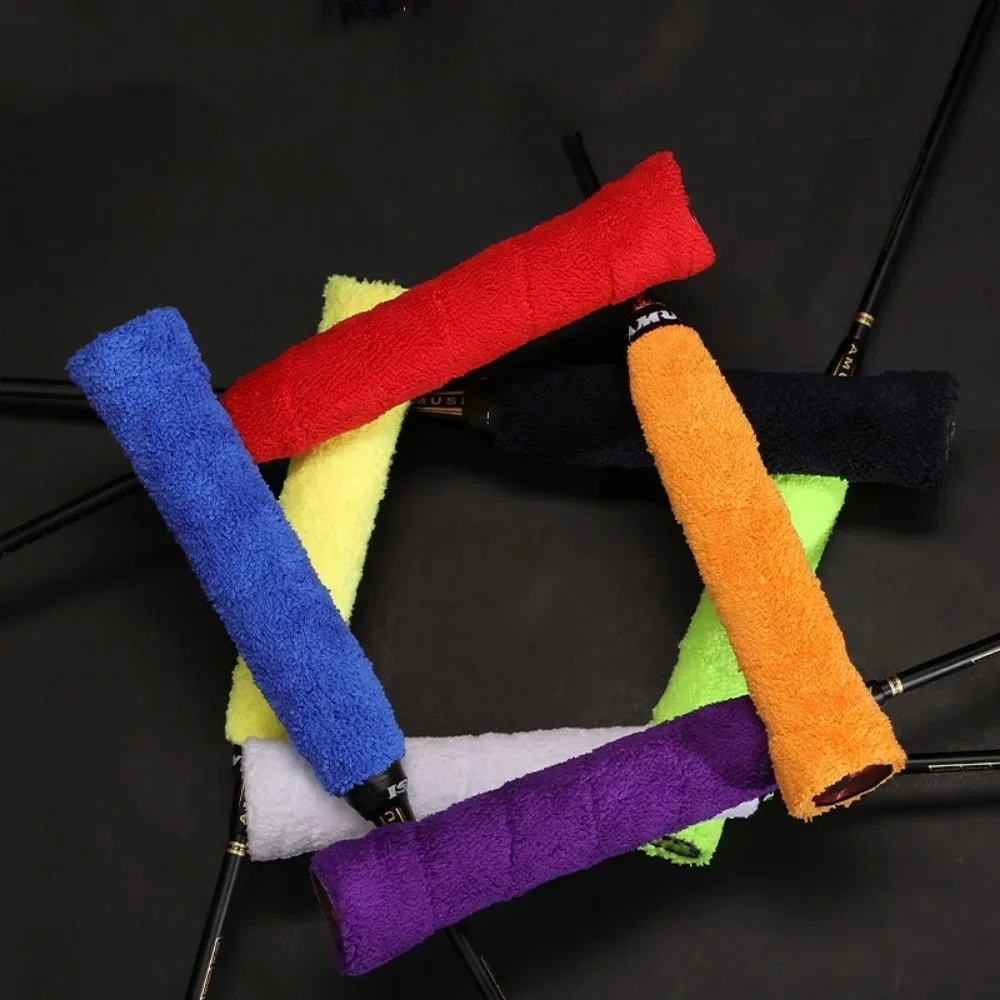 プロ吸汗性オーバーグリップコットンタオルグリップテープ、テニ - Badminton Court のレビューと価格