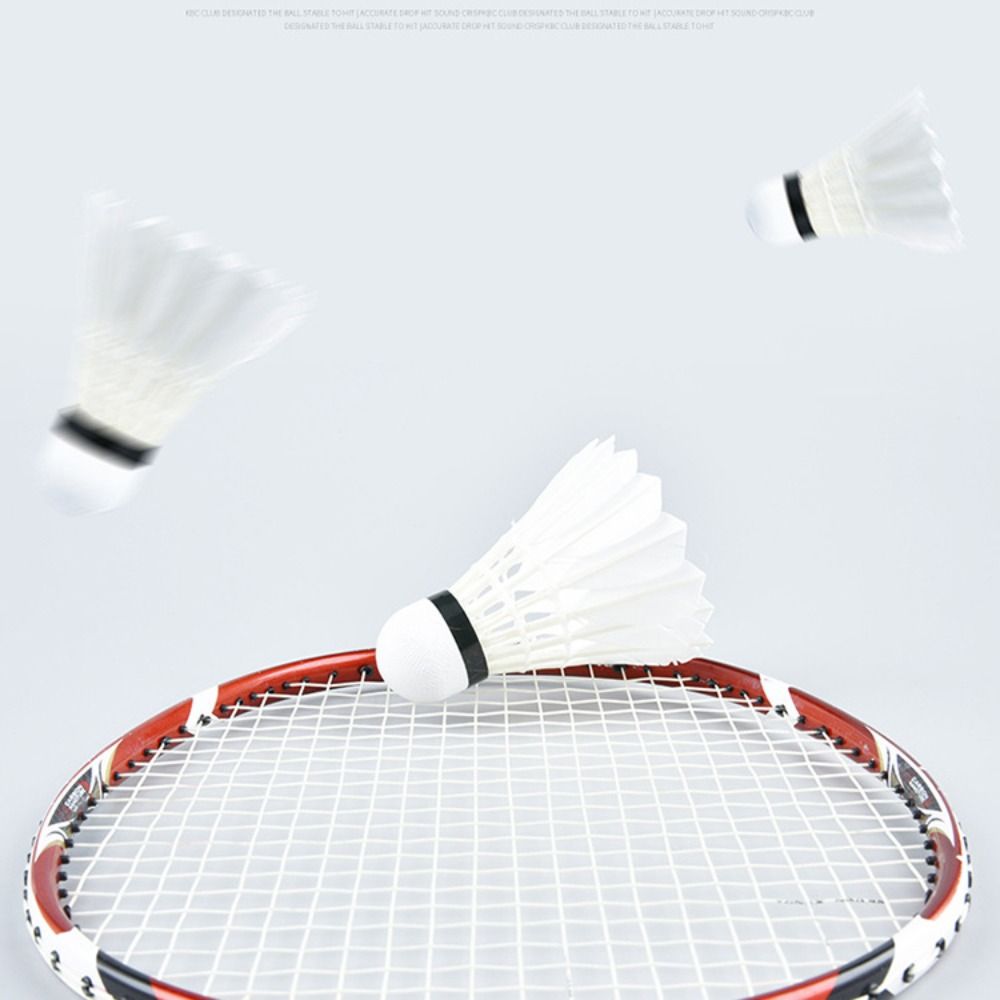 3/6/12 個新しい白バドミントンシャトルコック耐久性のあ - Badminton Event のレビューと価格