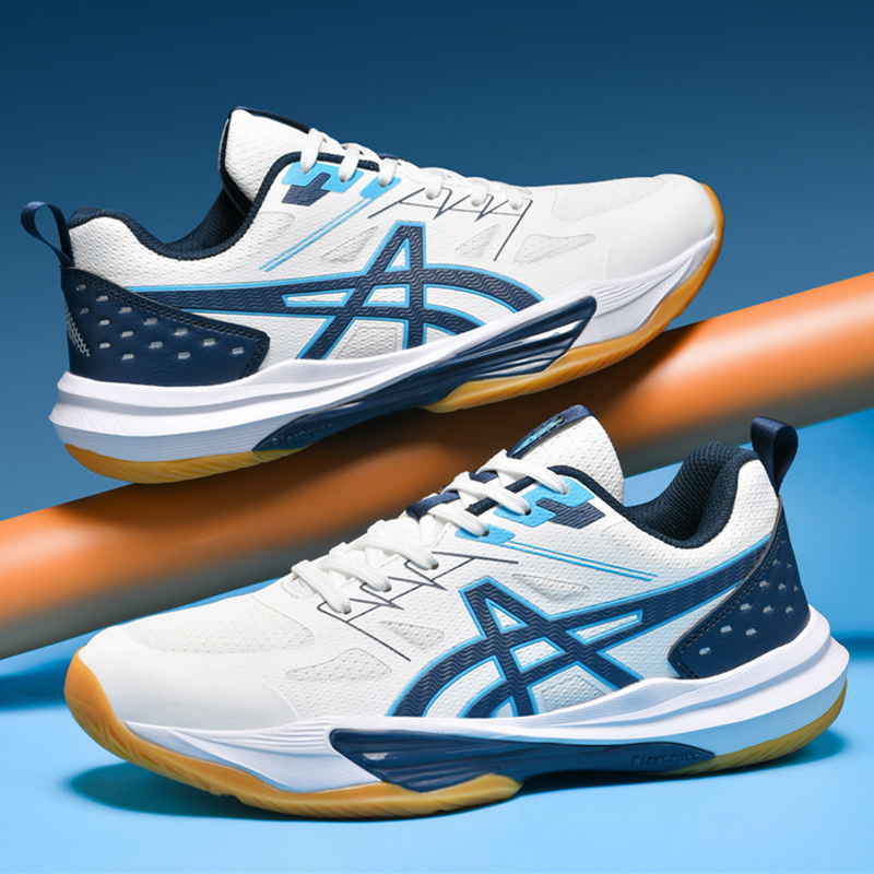 男性テニスシューズ通気性メッシュプロフェッショナル男性バドミ - Badminton Court のレビューと価格