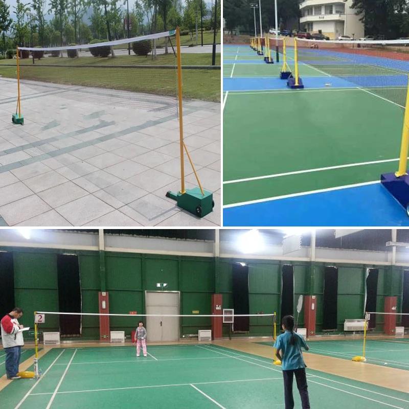 プロフェッショナルトレーニングメッシュ標準バドミントンネット - Badminton Court のレビューと価格