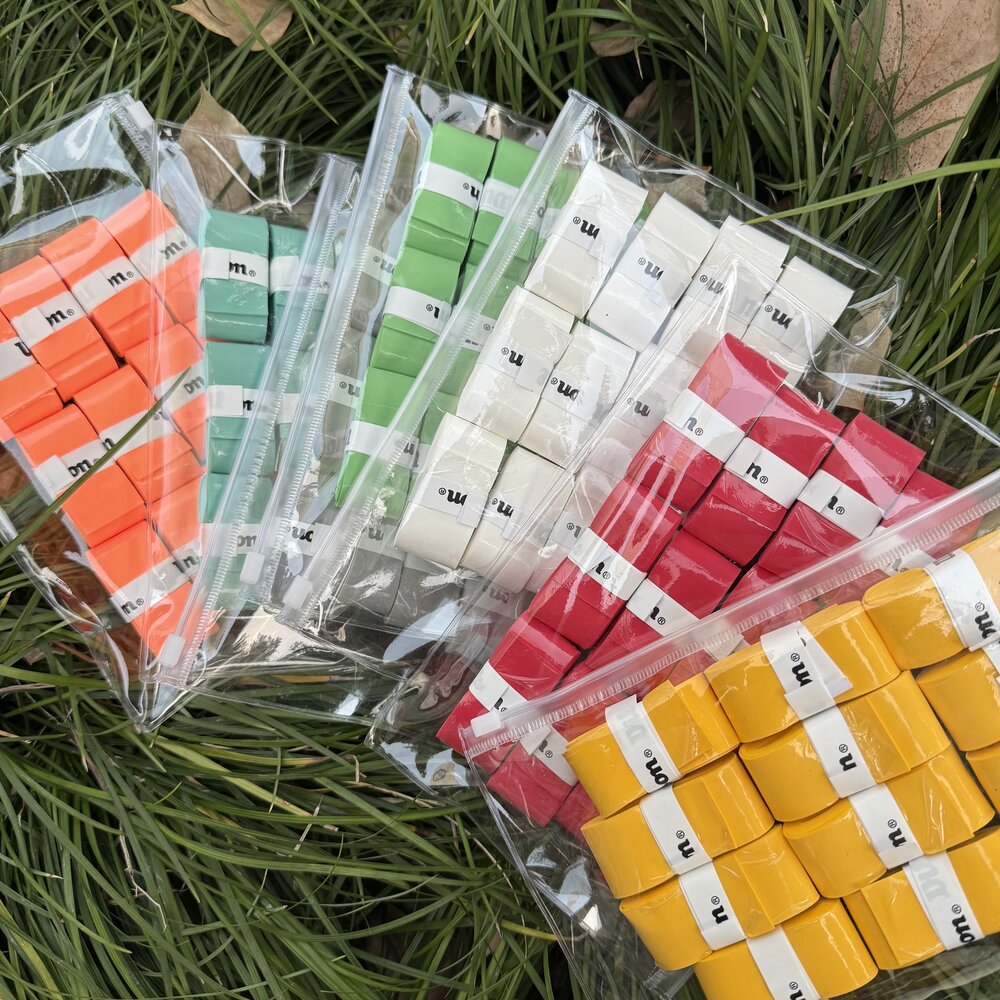12個入り W スティッキー感 テニスラケット オーバーグリ - Badminton World のレビューと価格