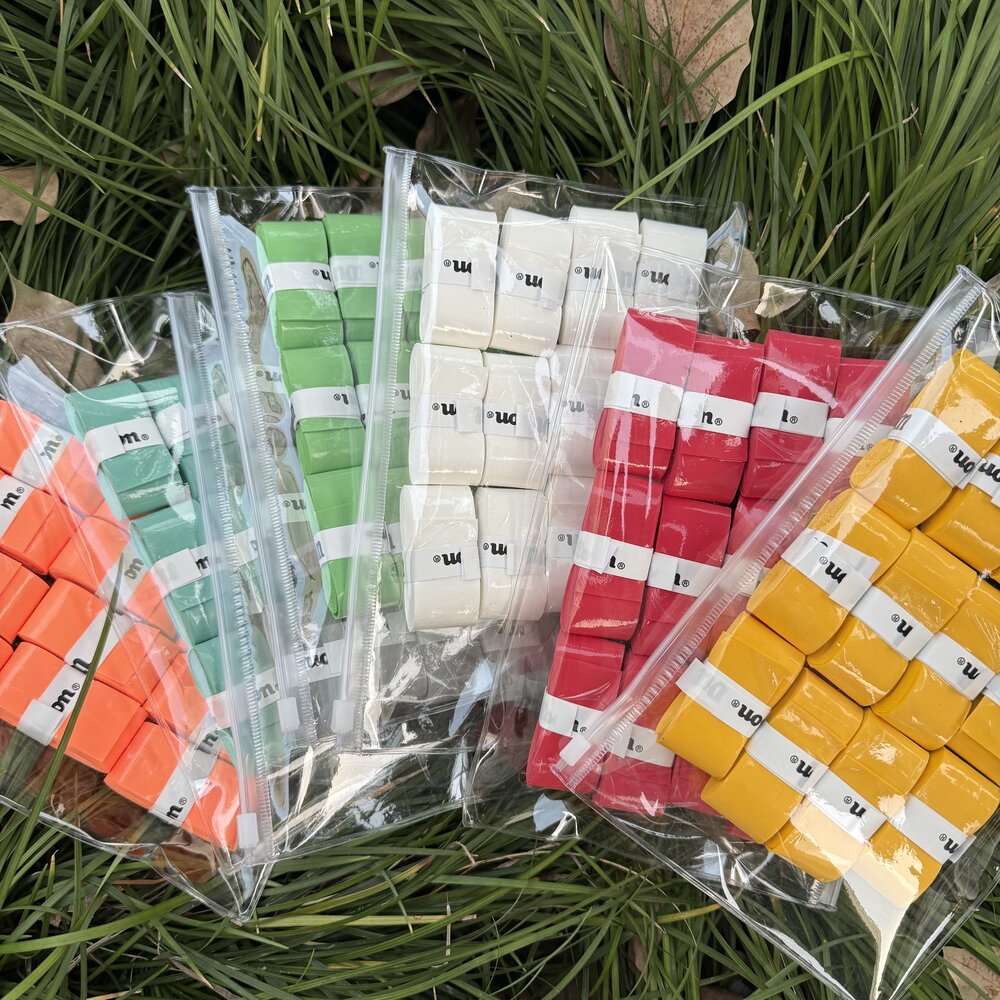 12個入り W スティッキー感 テニスラケット オーバーグリ - Badminton World のレビューと価格