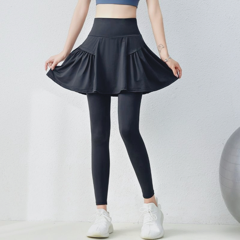 インビジブルクロッチパンツ、フェイクツーピースヒップカバーヨ - Badminton Date のレビューと価格